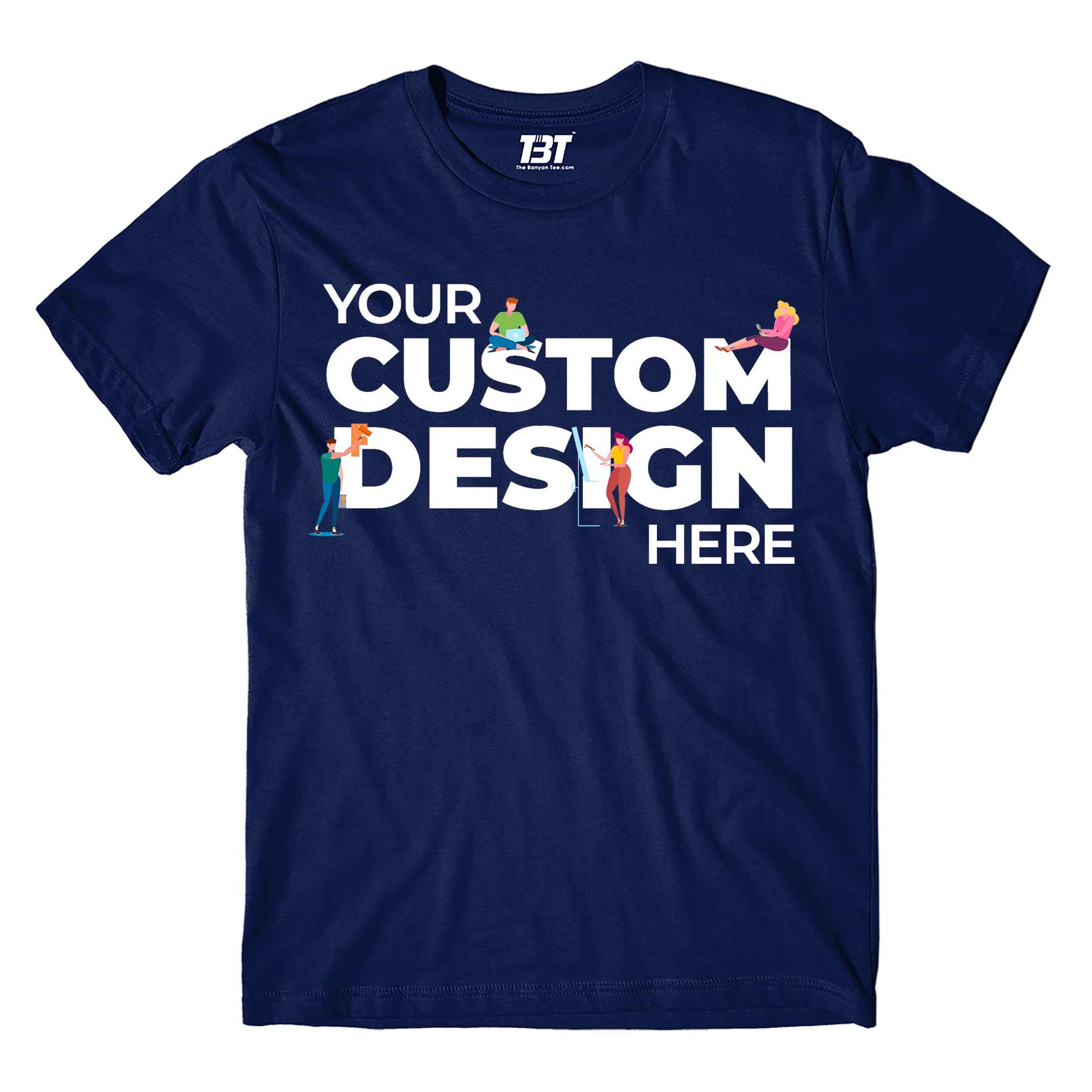 Navy-T-shirt